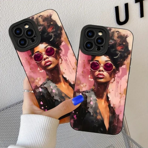 City Girl Printed Case For iPhone 14 Pro Max - MULTICOLORED-SALE - Picture 4 of 5